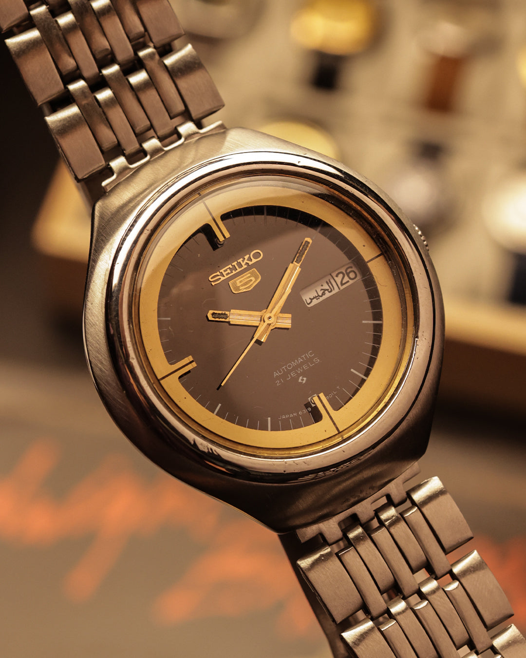 Seiko 5 “Baby Helmet” Stainless steel [39mm] Automatic