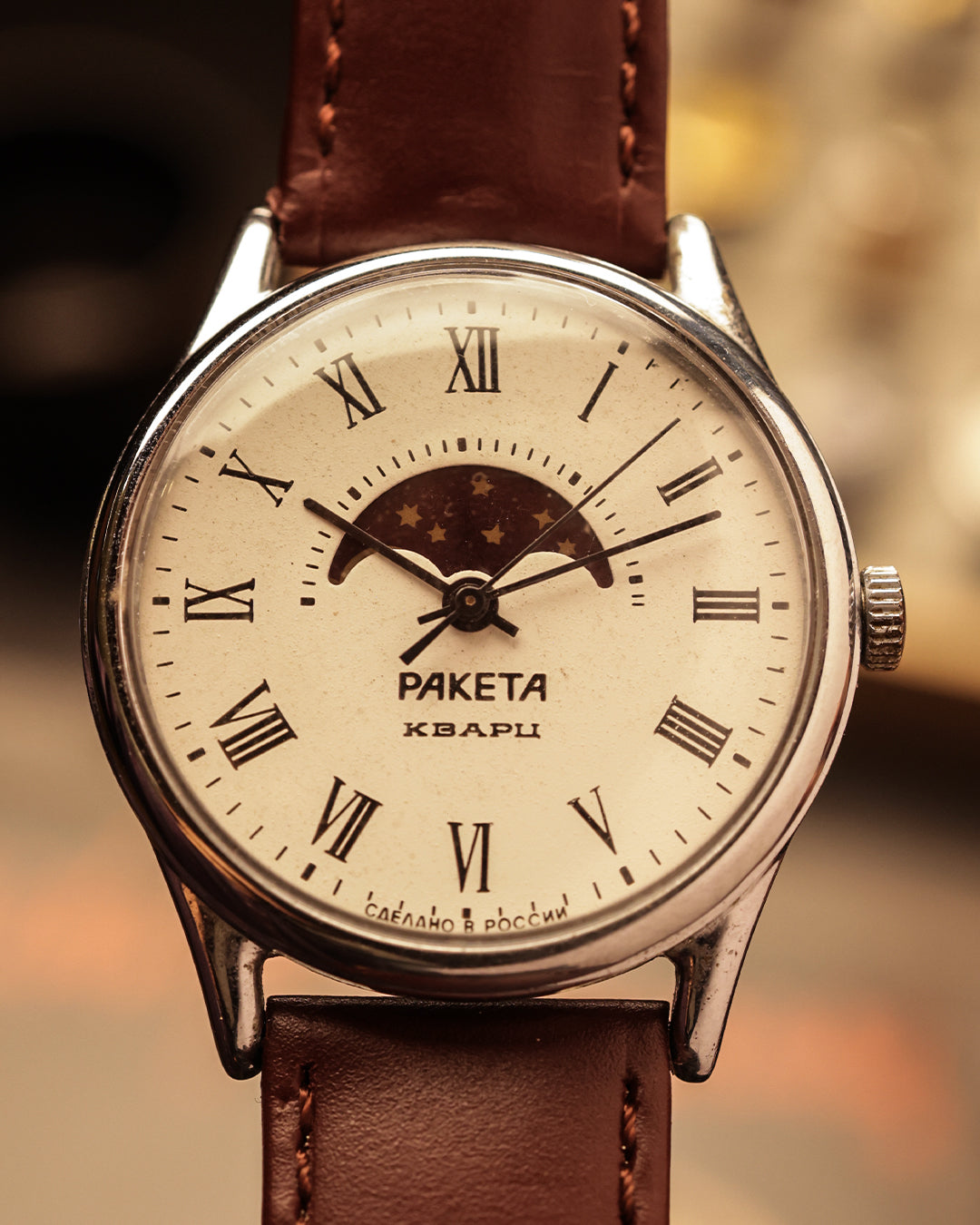 Raketa Moonphase 954 (Very Rare) – [37mm] Quartz