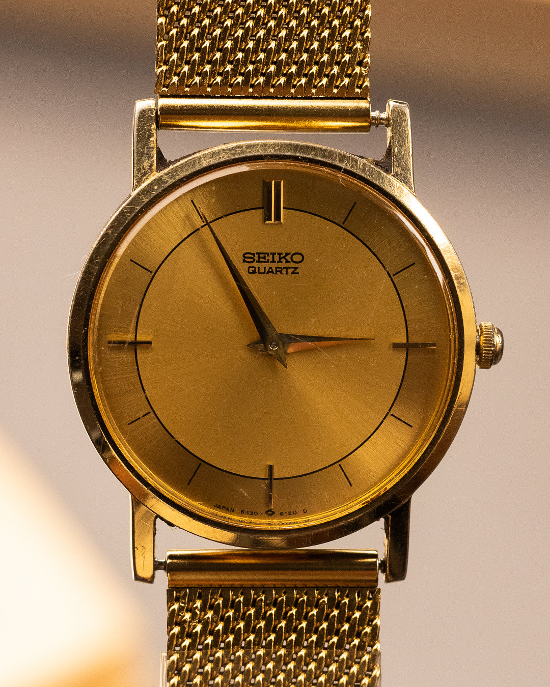 Seiko Gold Round JDM – [35mm] Quartz