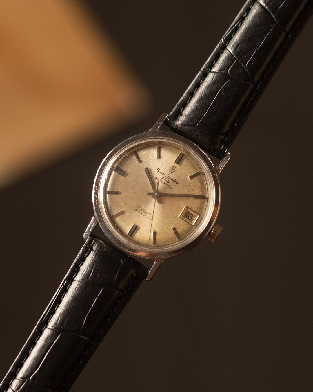 Henri Sandoz & Fils Automatic Watch [37mm] Automatic