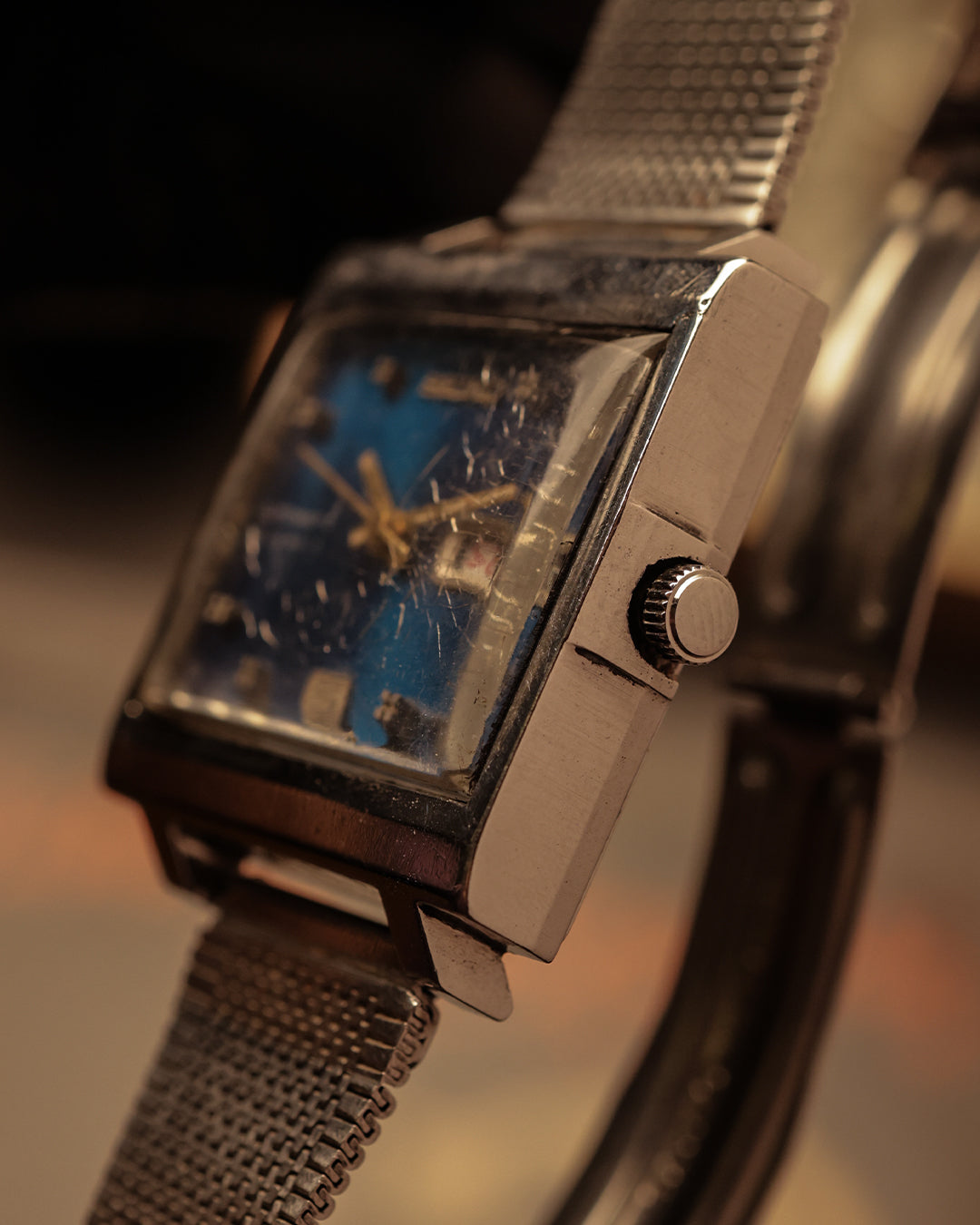 Seiko 5 TV Dial Blue – 6119-5000 (rare) (34mm, Automatic)