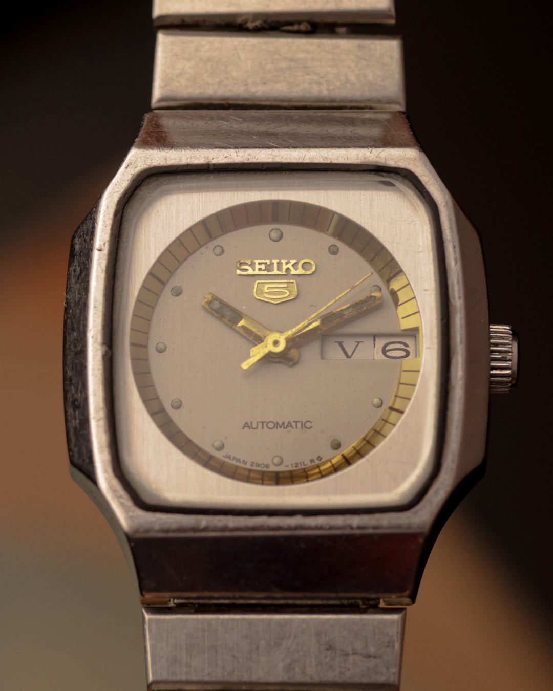 Seiko 5 TV-Case Day-Date (Ref. 2906-052A) — [28mm] Automatic