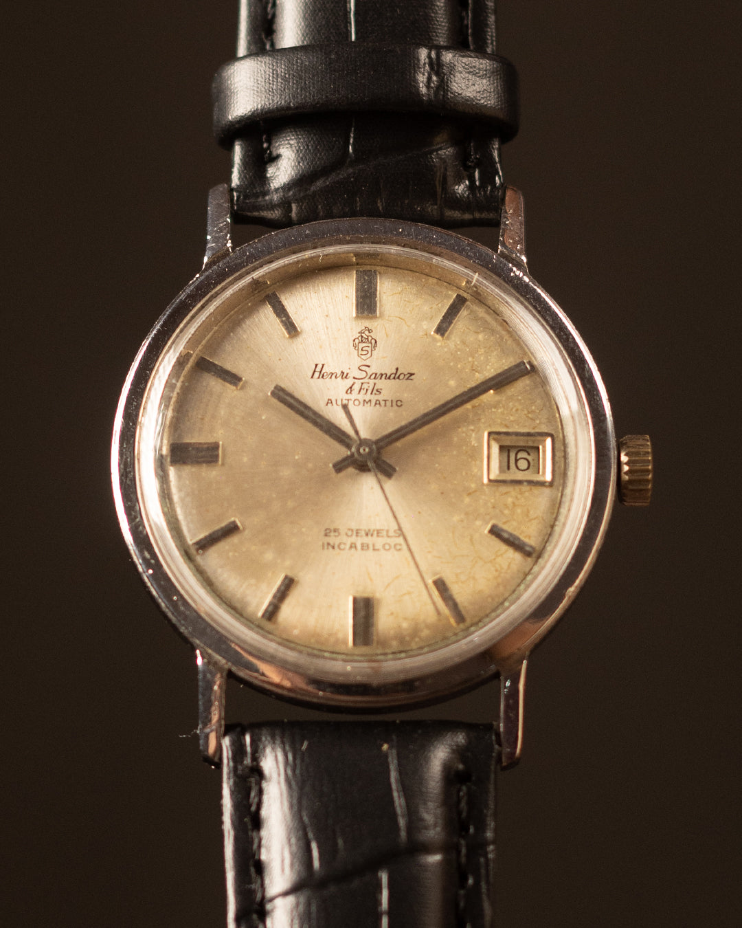 Henri Sandoz & Fils Automatic Watch [37mm] Automatic