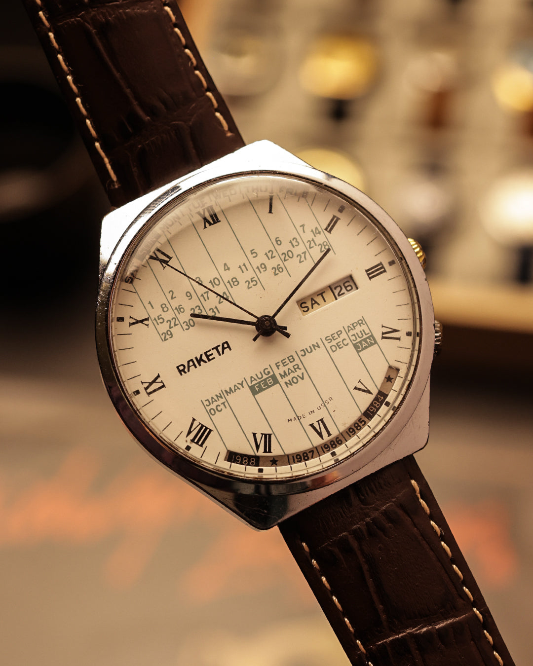 Raketa Perpetual Calendar 353696 – [39mm] Manual