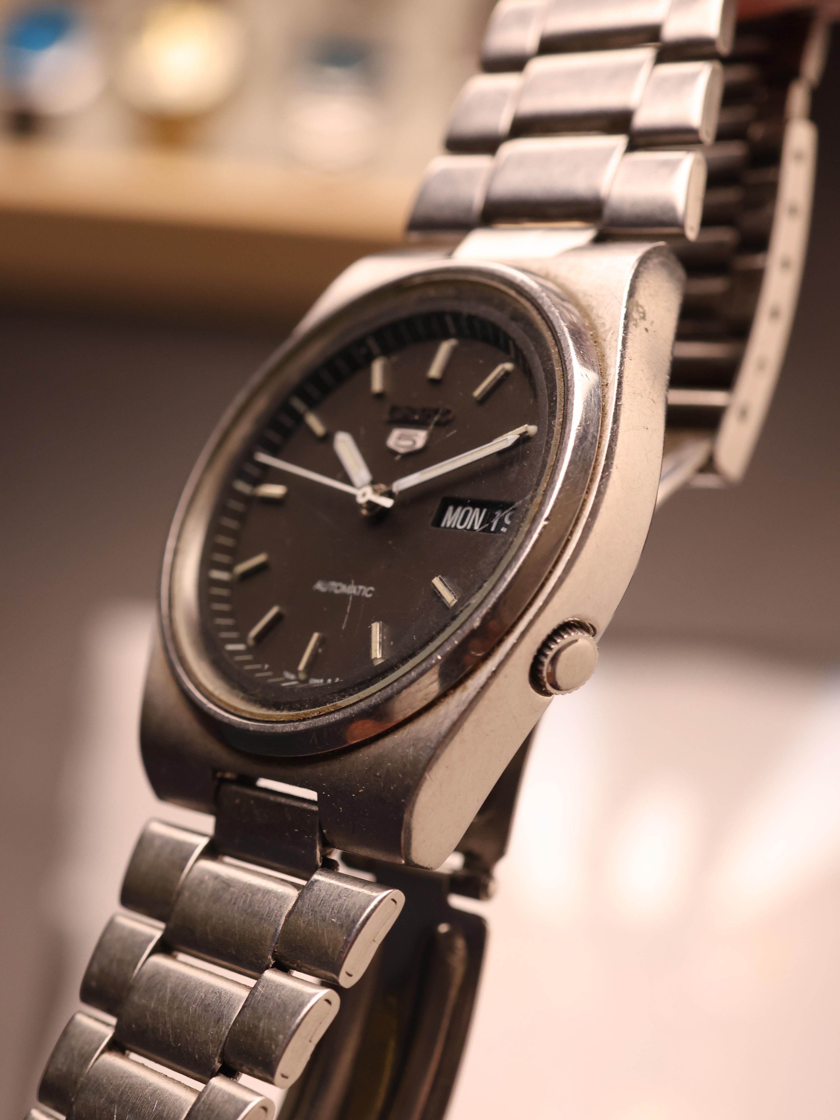 Seiko 5 Railway Time (Ref. 7S26 0530) (34mm; Automatic)