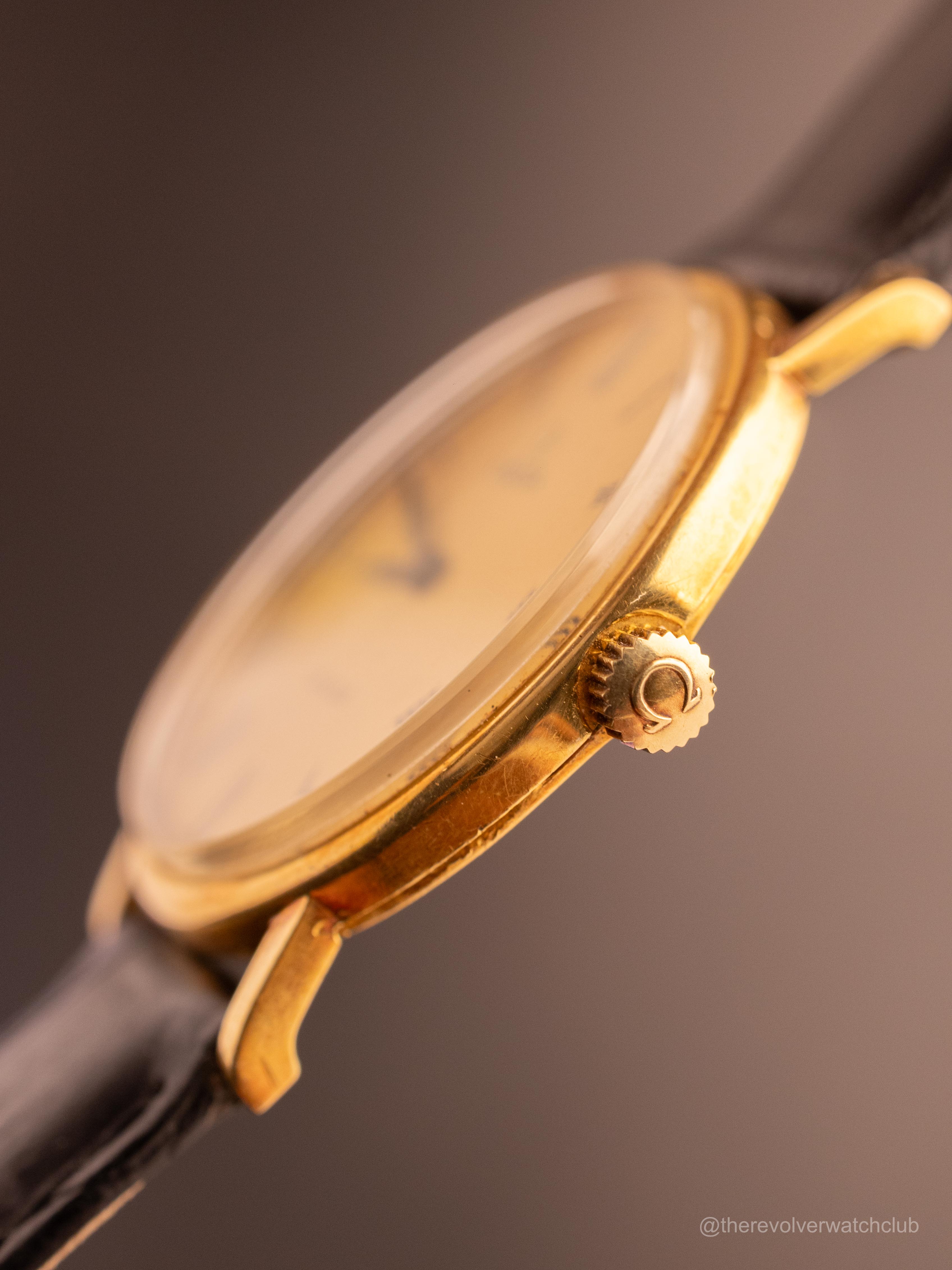 Omega De Ville 14K Gold Roman Dial Cal. 625 (Ref. 111.014) (32mm; Manual)