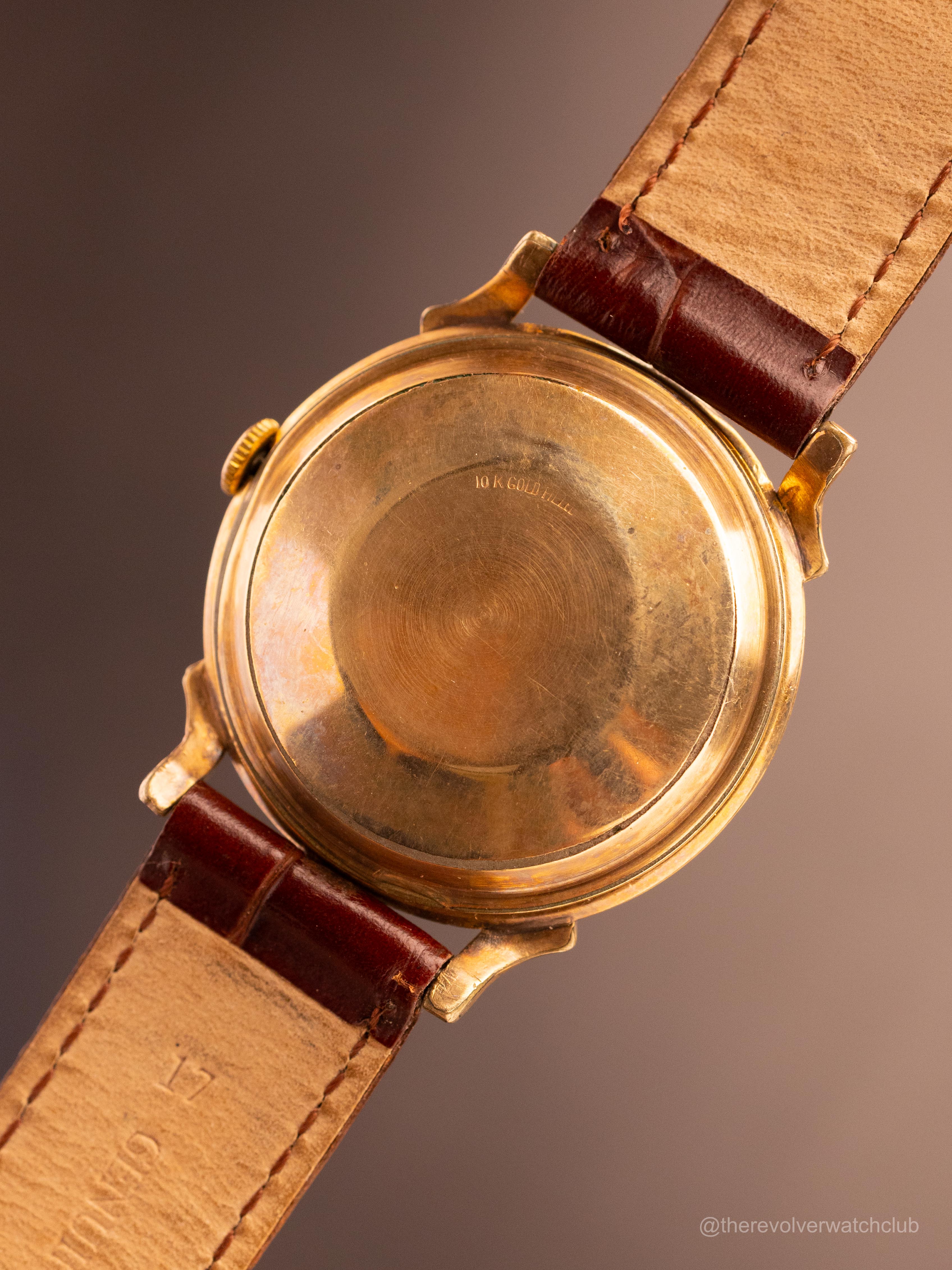 Longines Gold Case Fancy Lugs (Ref. Unknown) (33mm; Automatic)