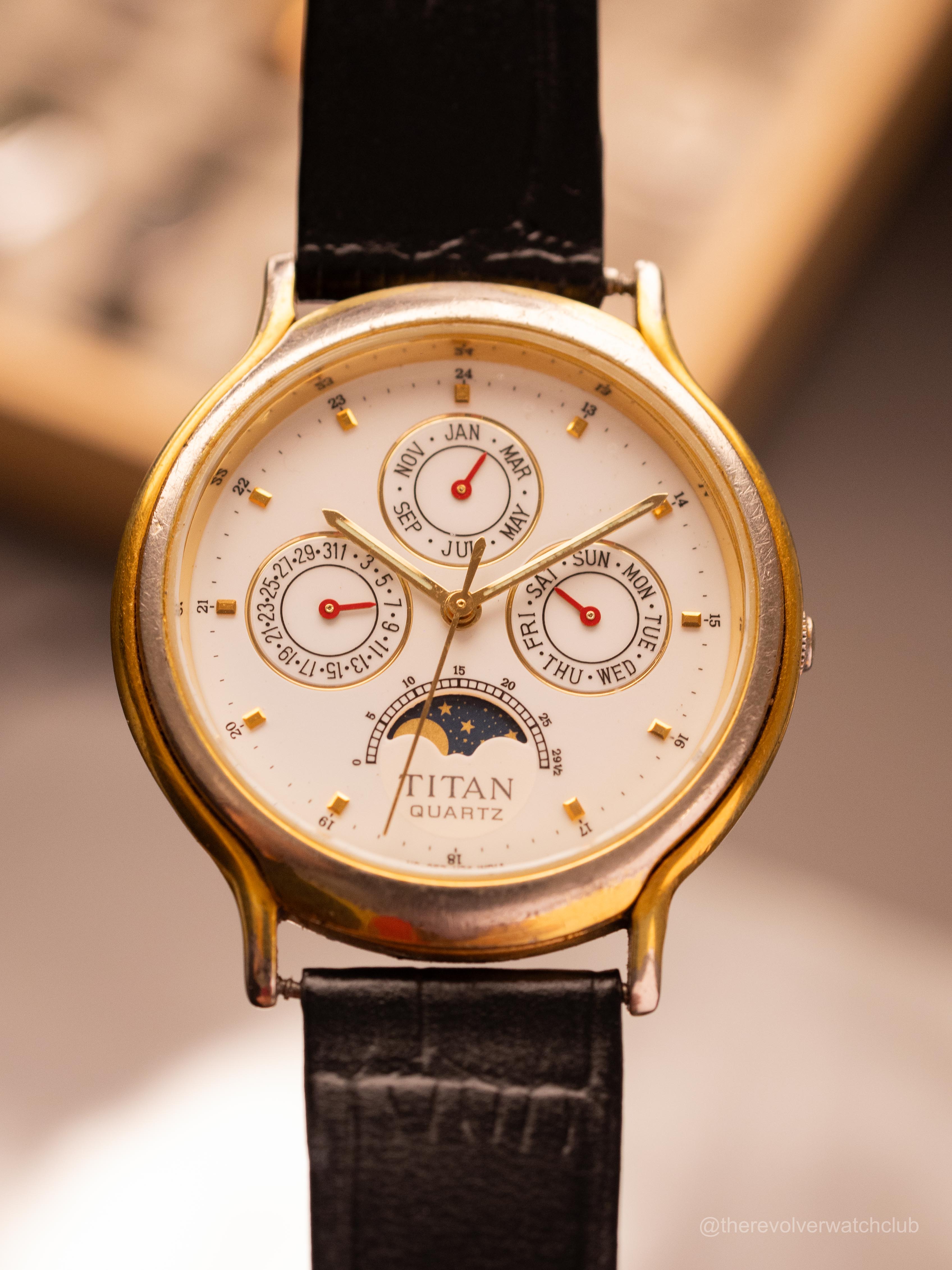 Titan Moonphase Triple Calendar (Ref. 257B-55) (37mm; Quartz) — image 1