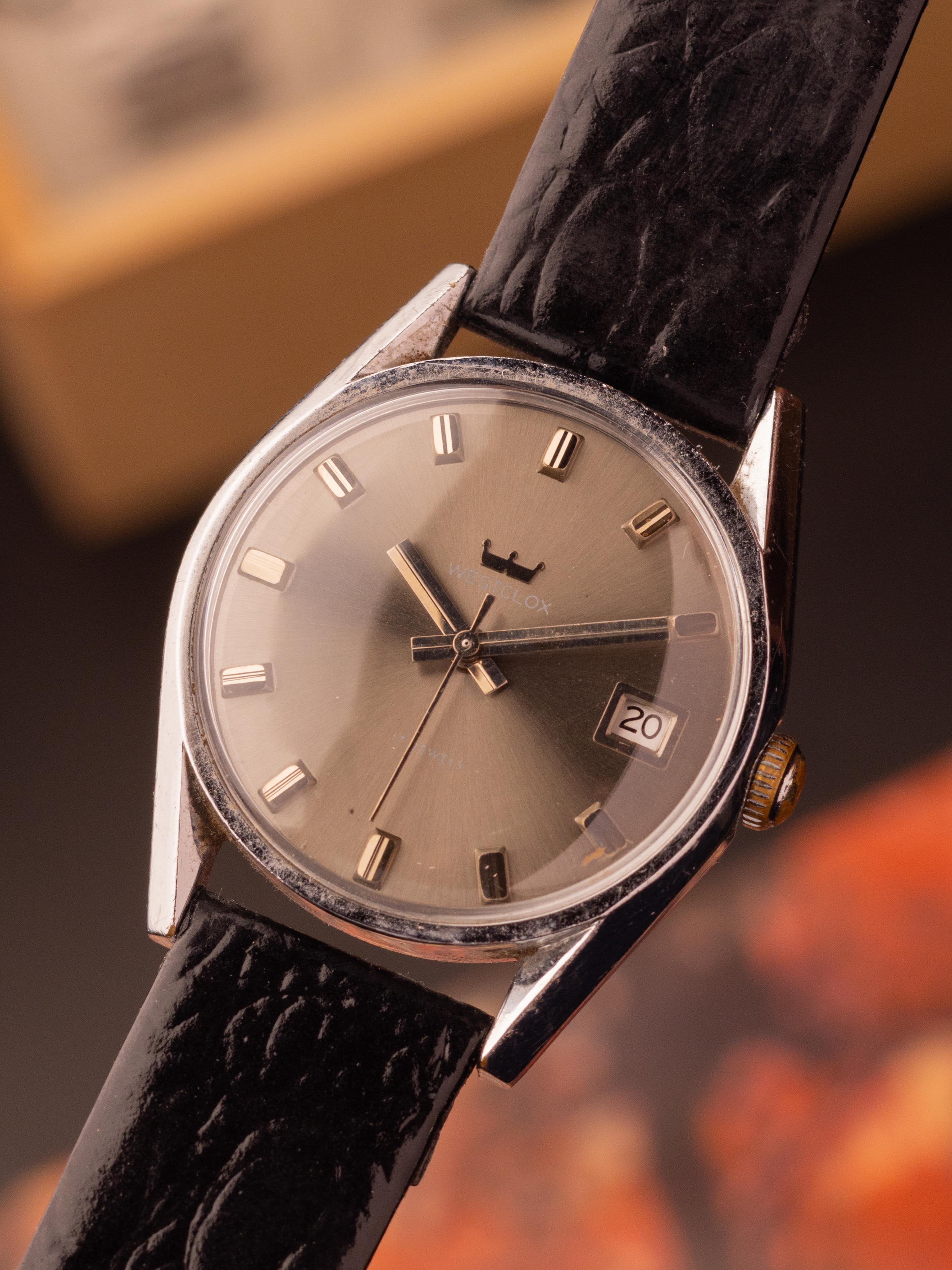 Westclox Grey Dial (Mint Condition) – [38mm] Manual Movement