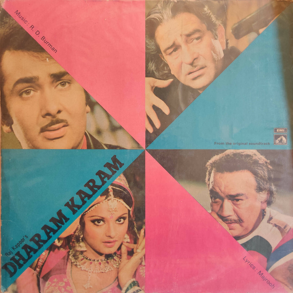 R. D. Burman, Majrooh – Dharam Karam (HMV Red Dog) (Used Vinyl - VG) DS Marketplace