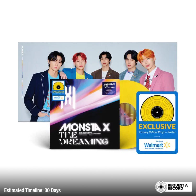 Monsta X - The Dreaming (Canary Yellow Vinyl + Poster) (Walmart Exclusive) (Pre-Order)