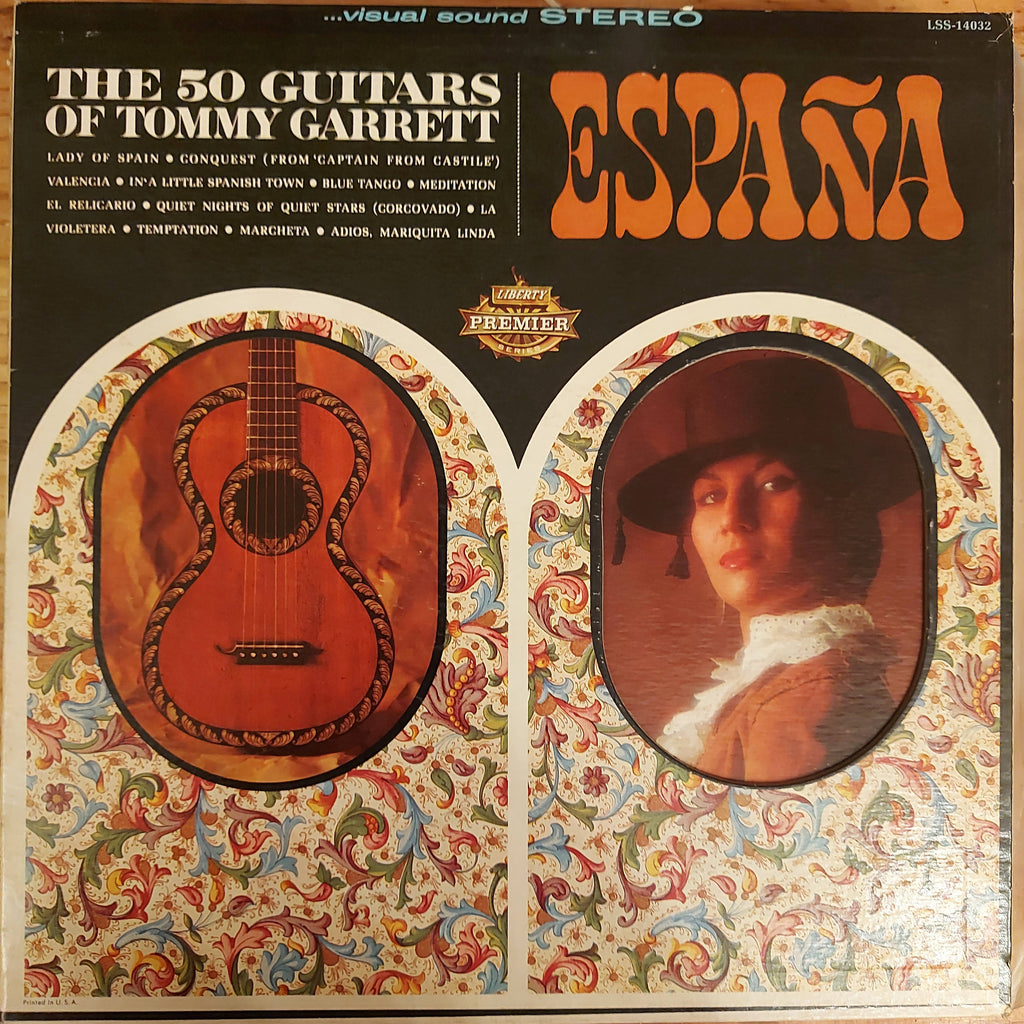 The 50 Guitars Of Tommy Garrett – España (Used Vinyl - VG+)