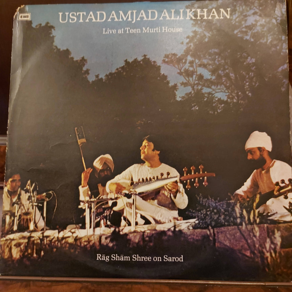 Amjad Ali Khan – Live At Teen Murti House (Used Vinyl - VG+)