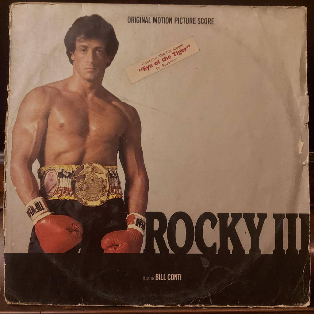 Bill Conti – Rocky III - Original Motion Picture Score (Used Vinyl - G)