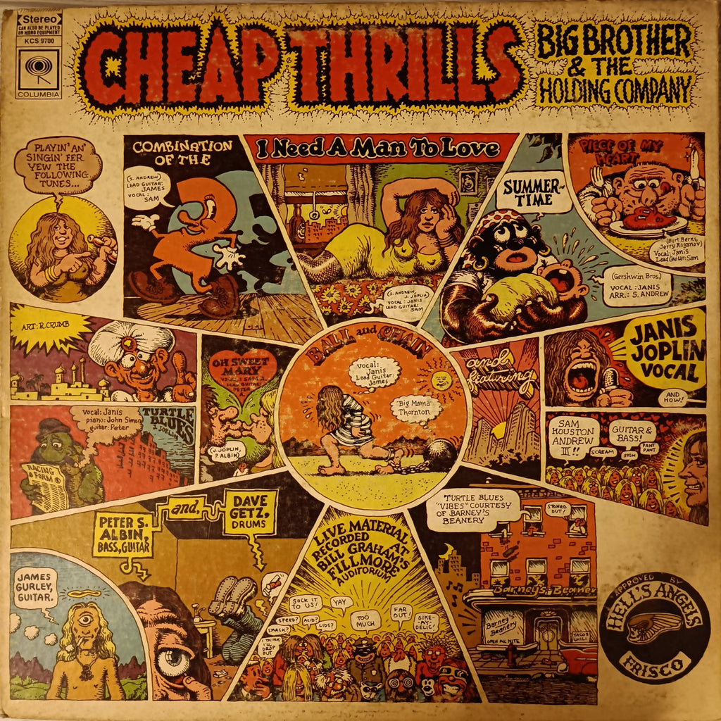 Big Brother & The Holding Company – Cheap Thrills (Used Vinyl - VG)