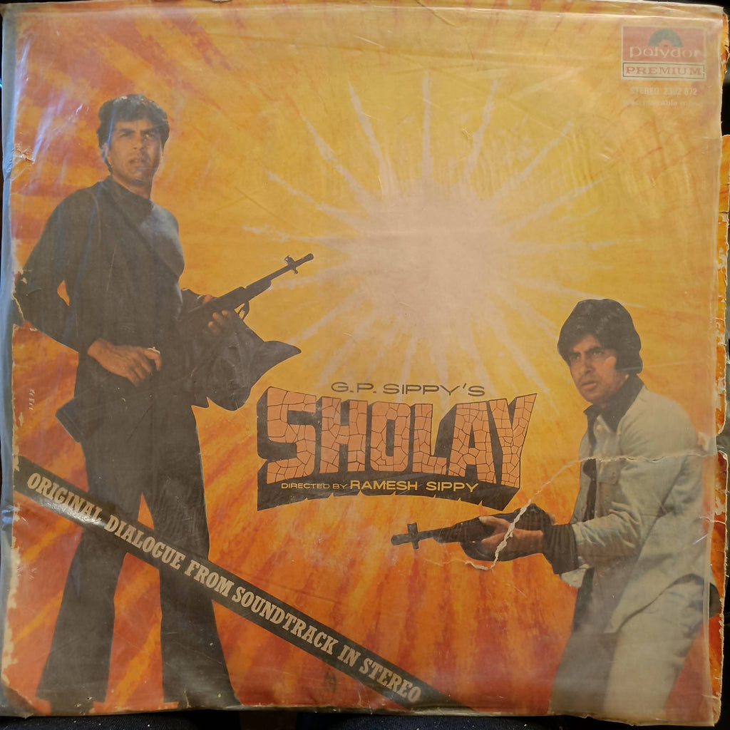 R. D. Burman – Sholay (Sound And Dialogue Album) (Used Vinyl - G) JS