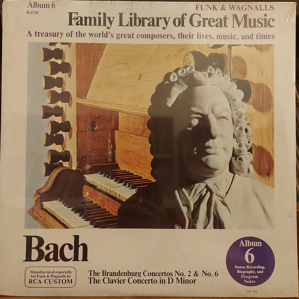 Bach – The Brandenburg Concertos No. 2 & No. 6 / The Clavier Concerto In D Minor (Used Vinyl - M)