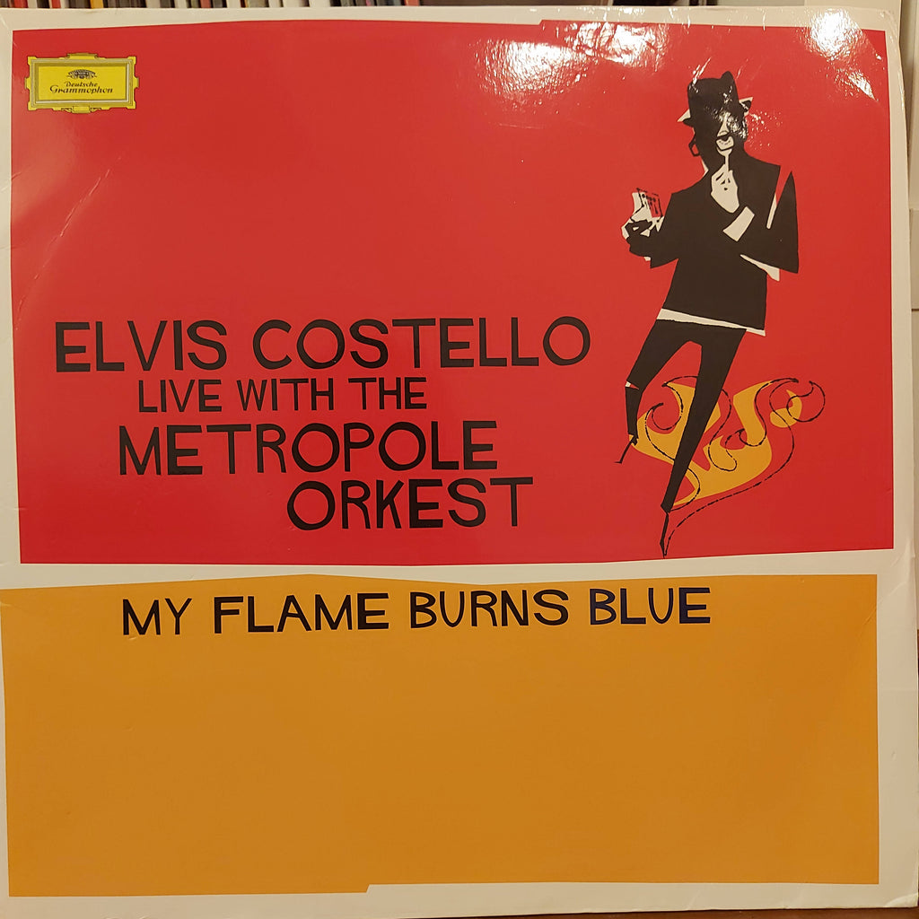 Elvis Costello – Live With The Metropole Orkest - My Flame Burns Blue (Used Vinyl - NM)