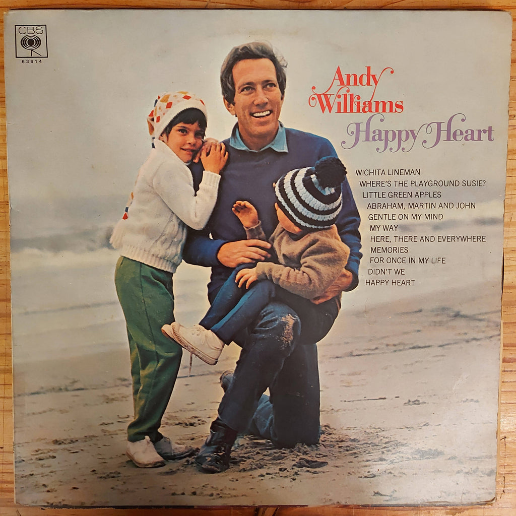 Andy Williams – Happy Heart (Used Vinyl - VG)