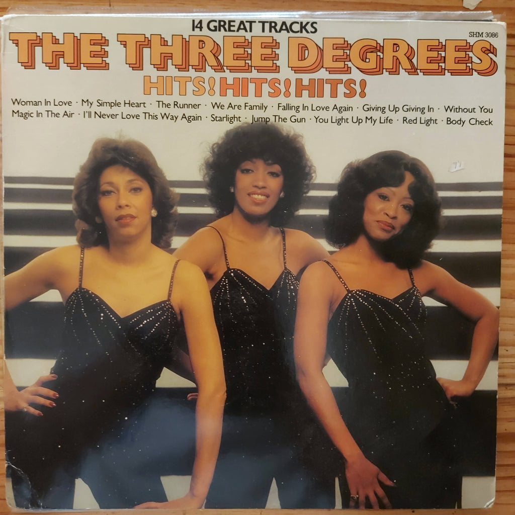 The Three Degrees – Hits! Hits! Hits! (Used Vinyl - VG+) MD