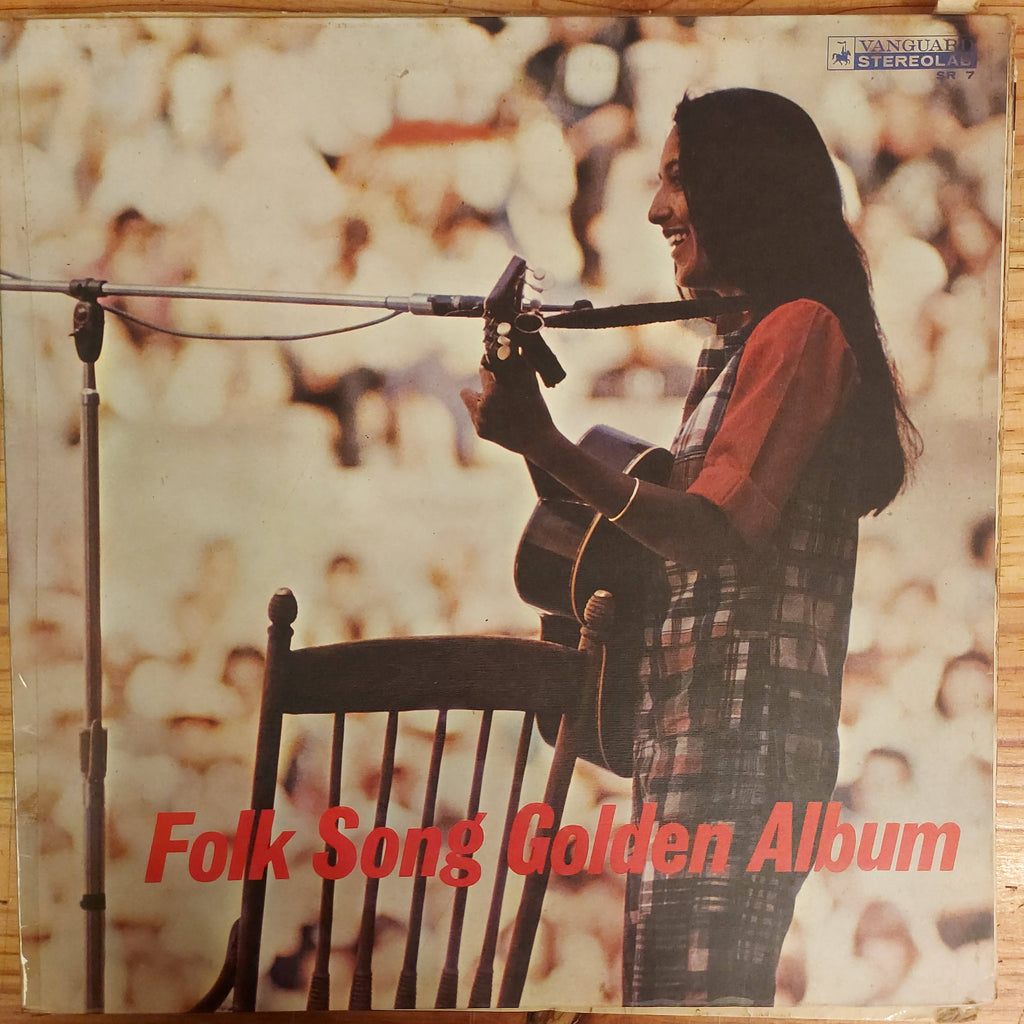 Various – Folk Song Golden Album = フォーク・ソング・ゴールデン・アルバム (Used Vinyl - VG)