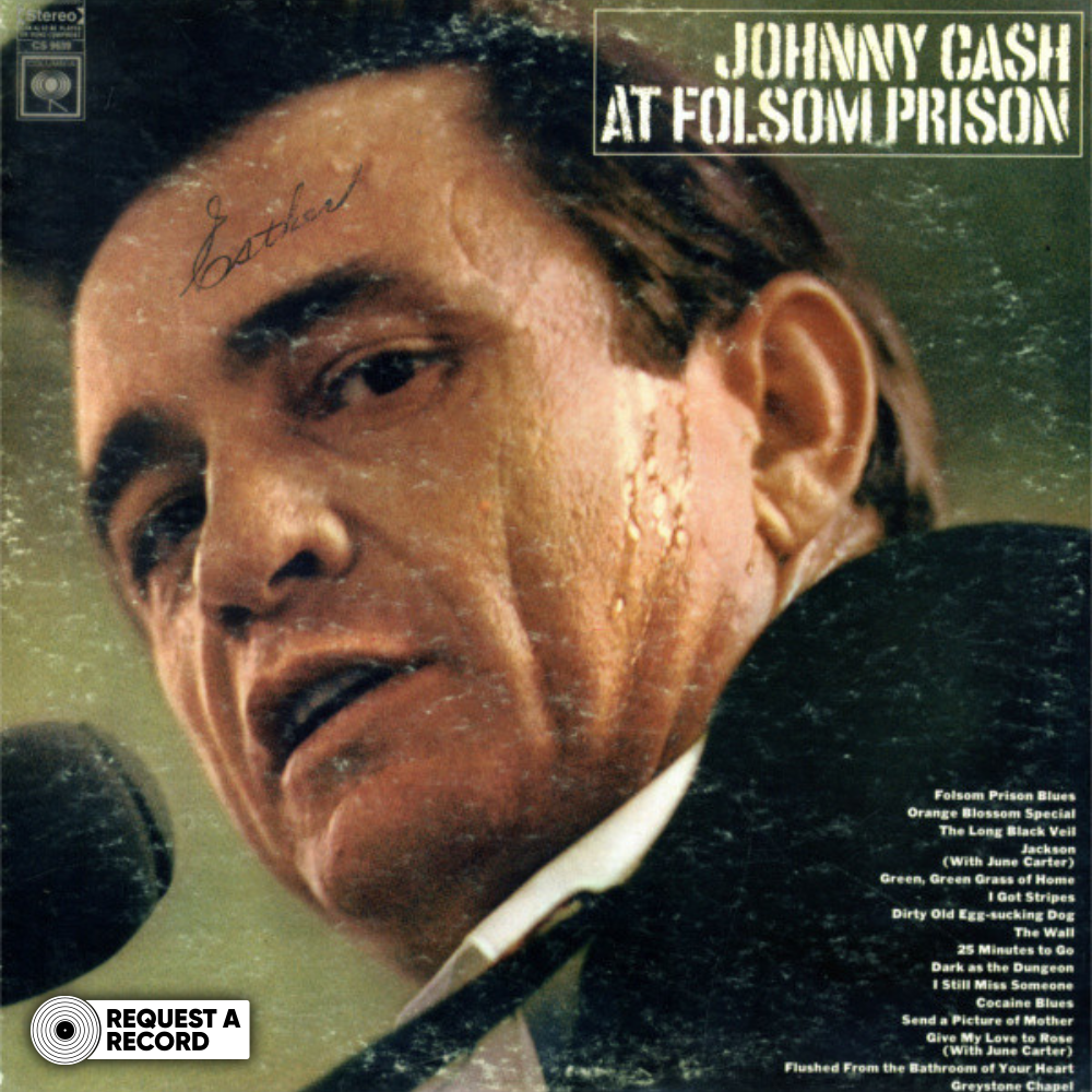 Johnny Cash ‎– At Folsom Prison (Used Vinyl - VG)  (RAR)