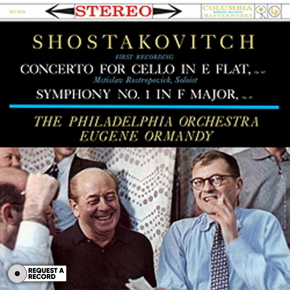 Mstislav Rostropovich - Shostakovich Concerto for Cello & Symphony No. 1 (180g LP) (RAR)