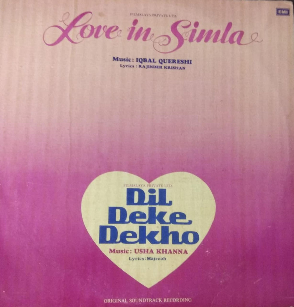 vinyl-dil-deke-dekho-love-in-simla-by-usha-khanna-iqbal-quereshi-used-vinyl-vg