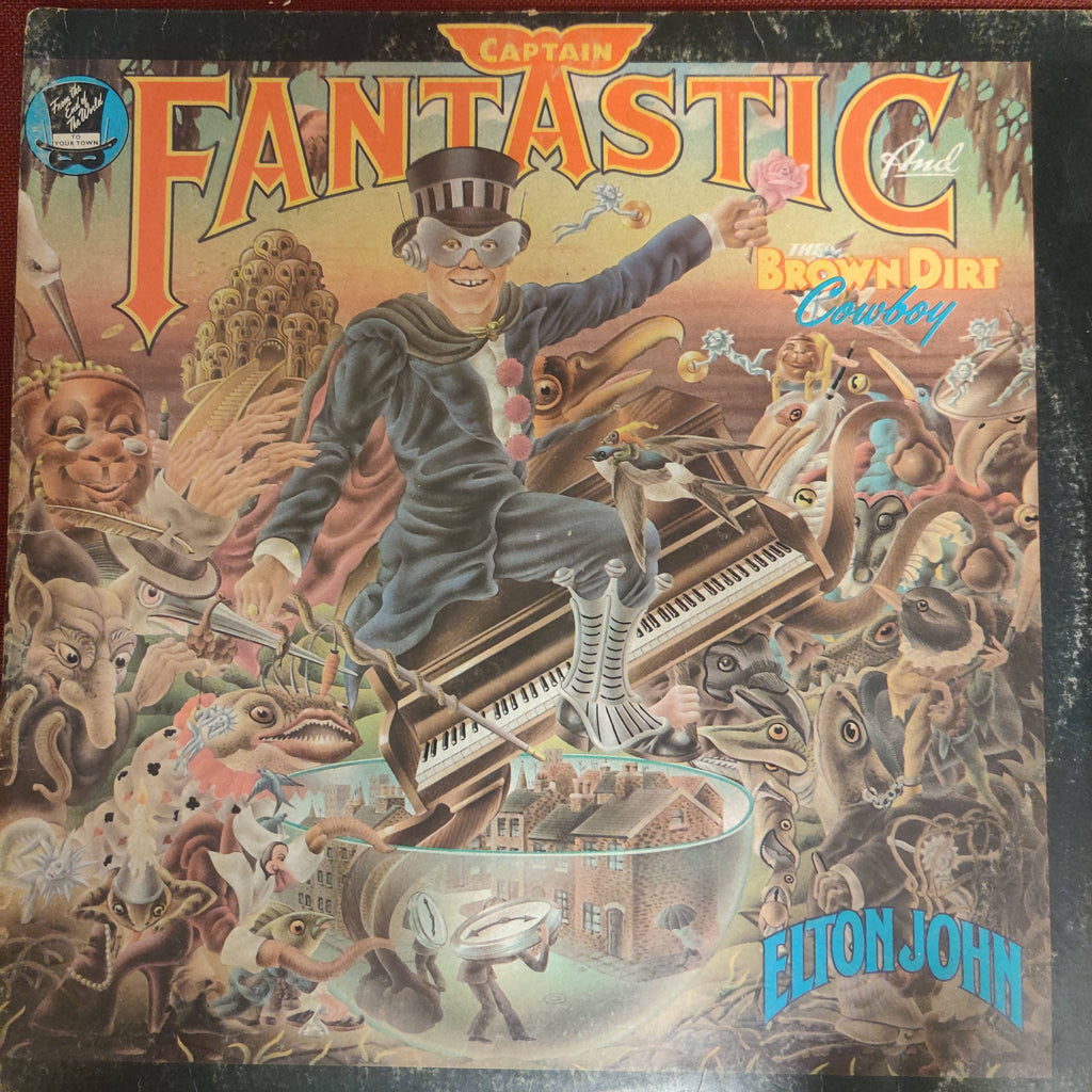 Elton John – Captain Fantastic And The Brown Dirt Cowboy (Used Vinyl - VG)