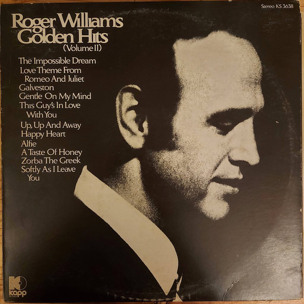 Roger Williams – Golden Hits (Volume II) (Used Vinyl - VG)
