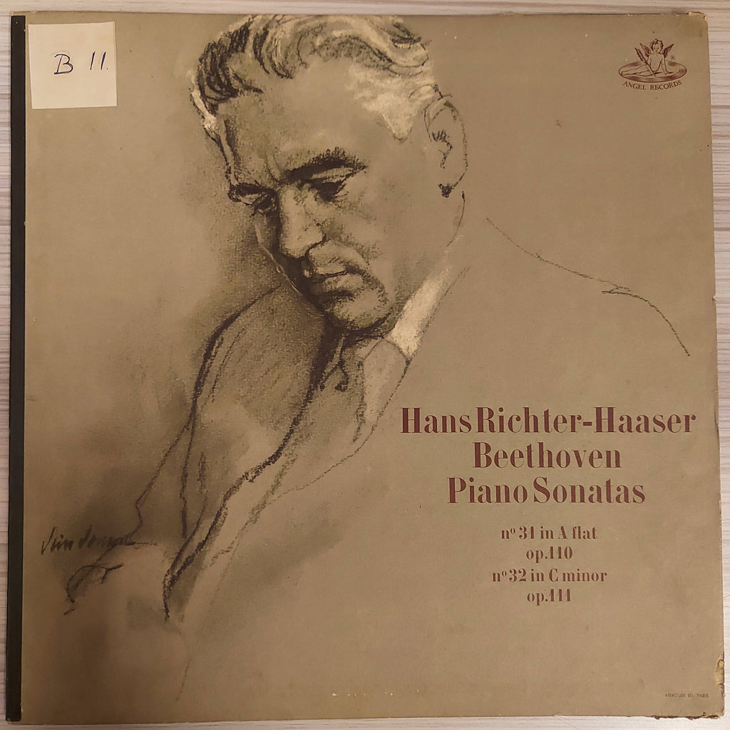 Hans Richter-Haaser - Beethoven – Piano Sonatas No. 31 In A Flat Op. 110 | No. 32 In C Minor Op. 111 (Used Vinyl - G)