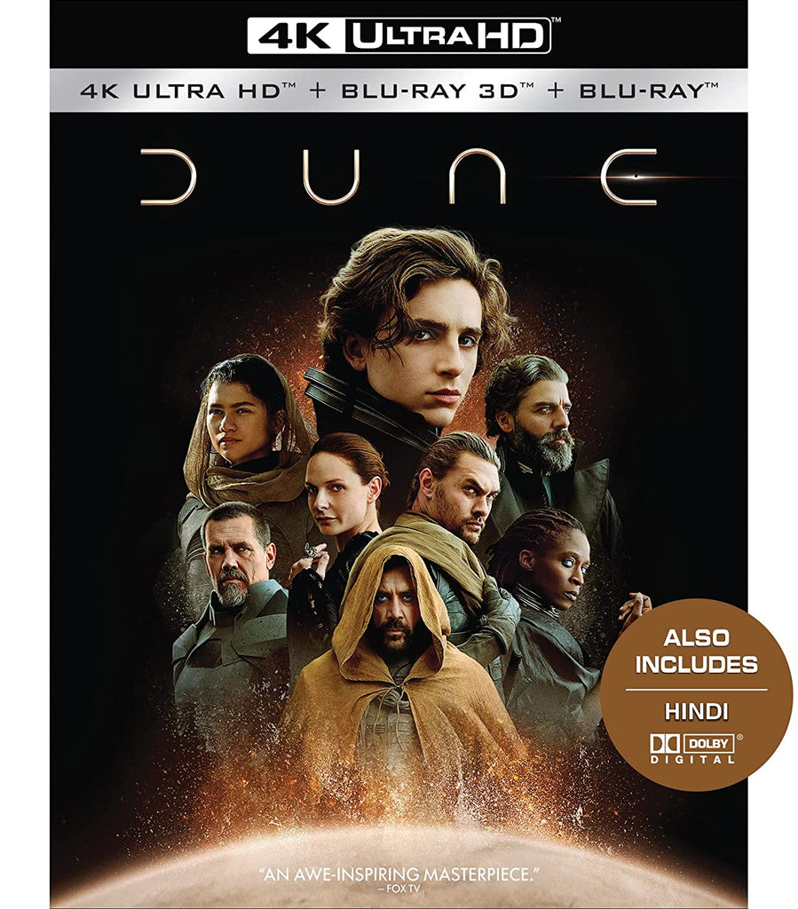 Dune (4K UHD + Blu-ray 3D + Blu-ray) (3-Disc) (Blu-Ray)
