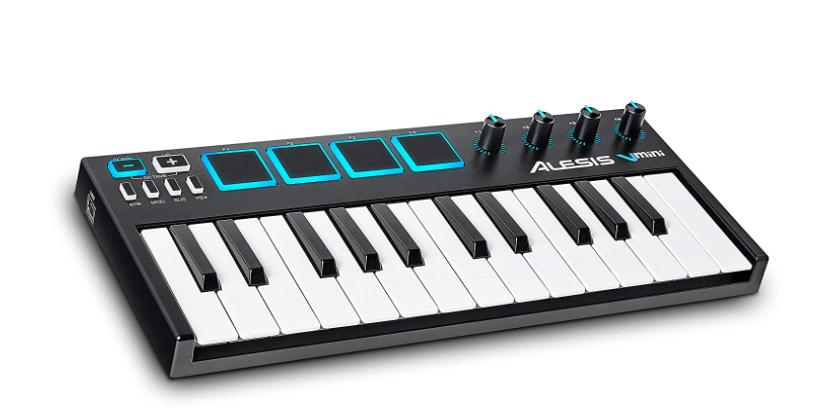 Alesis V-Mini | Portable 25-Key USB-MIDI Keyboard Controller