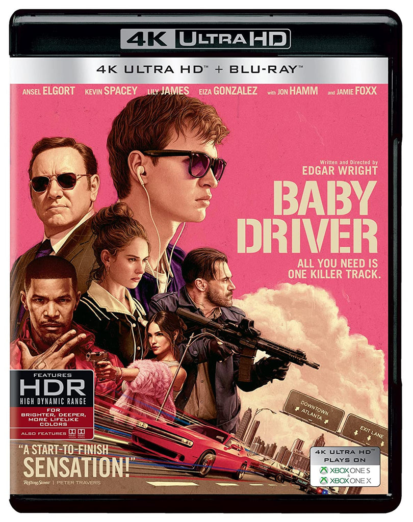 Baby Driver (4K UHD & HD) (Blu-Ray)