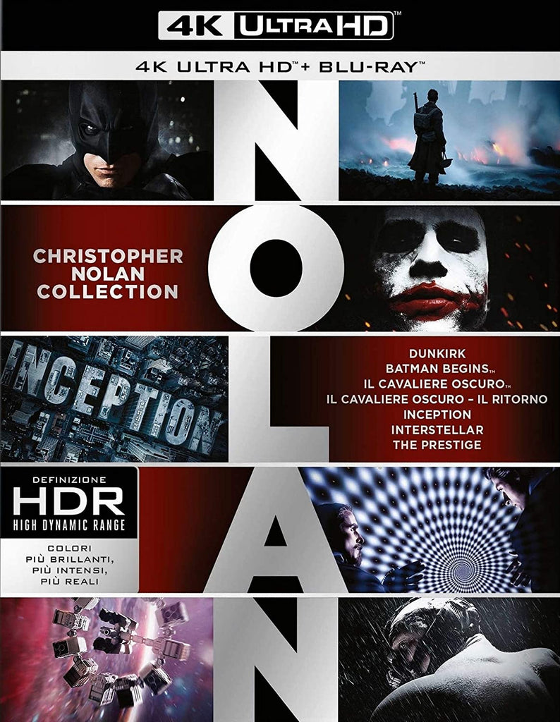 Christopher Nolan Collection (4K Ultra HD + Blu-ray) (Blu-Ray)