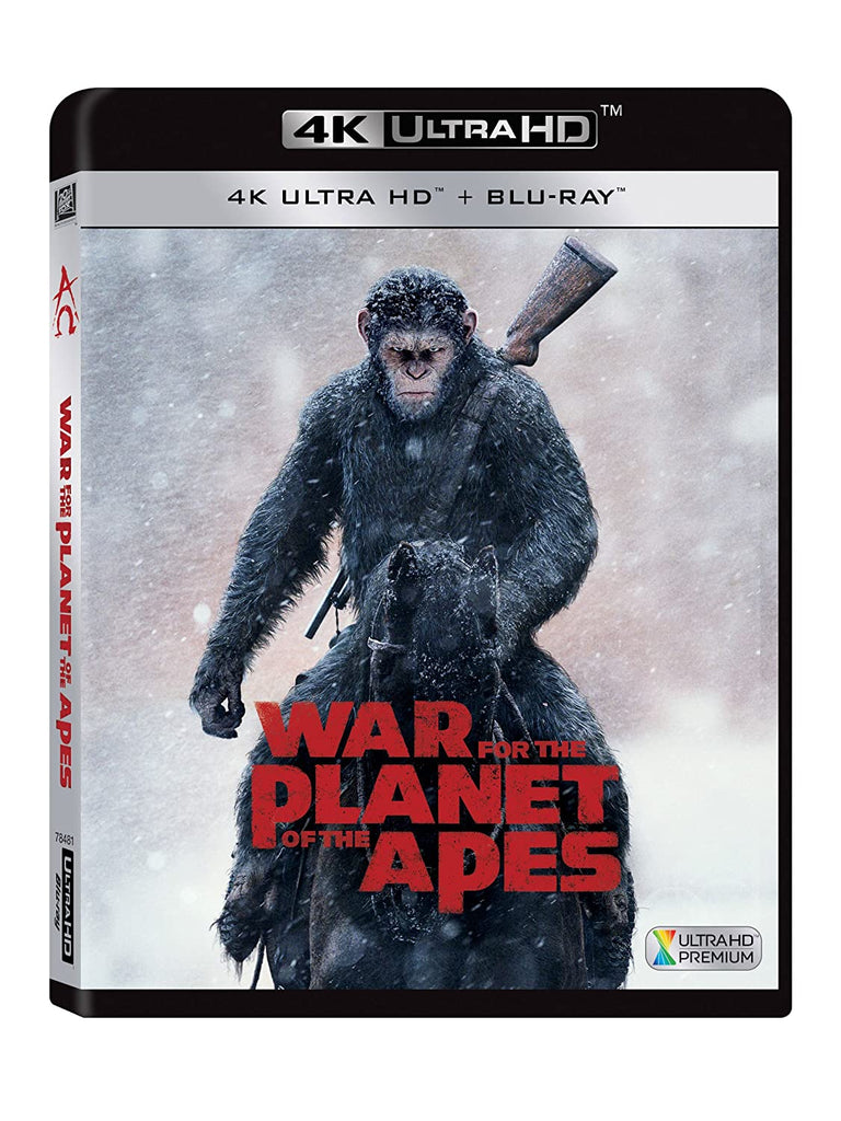 War for the Planet of the Apes (4K UHD & HD) (2-Disc) (Blu-Ray)