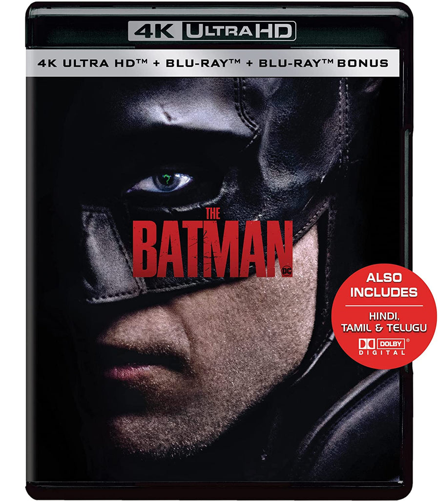 The Batman (2022) (4K UHD + Blu-ray + Bonus Disc) (3-Disc Set) (Blu-Ray)