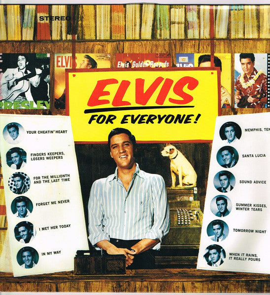 Elvis – Elvis For Everyone! (Used Vinyl - VG+) TRC
