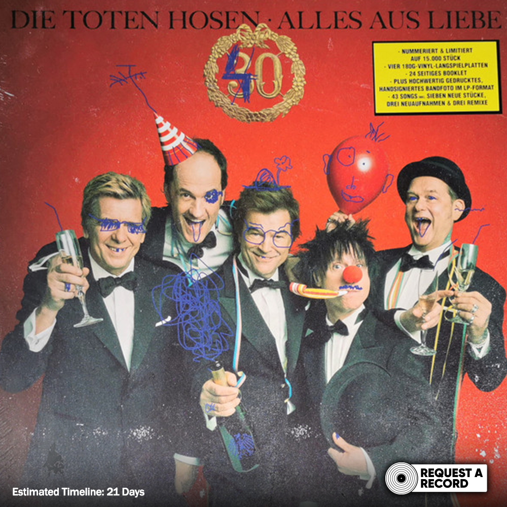 Die Toten Hosen – Alles Aus Liebe: 40 Jahre Die Toten Hosen (Used Vinyl - M) (RAR)