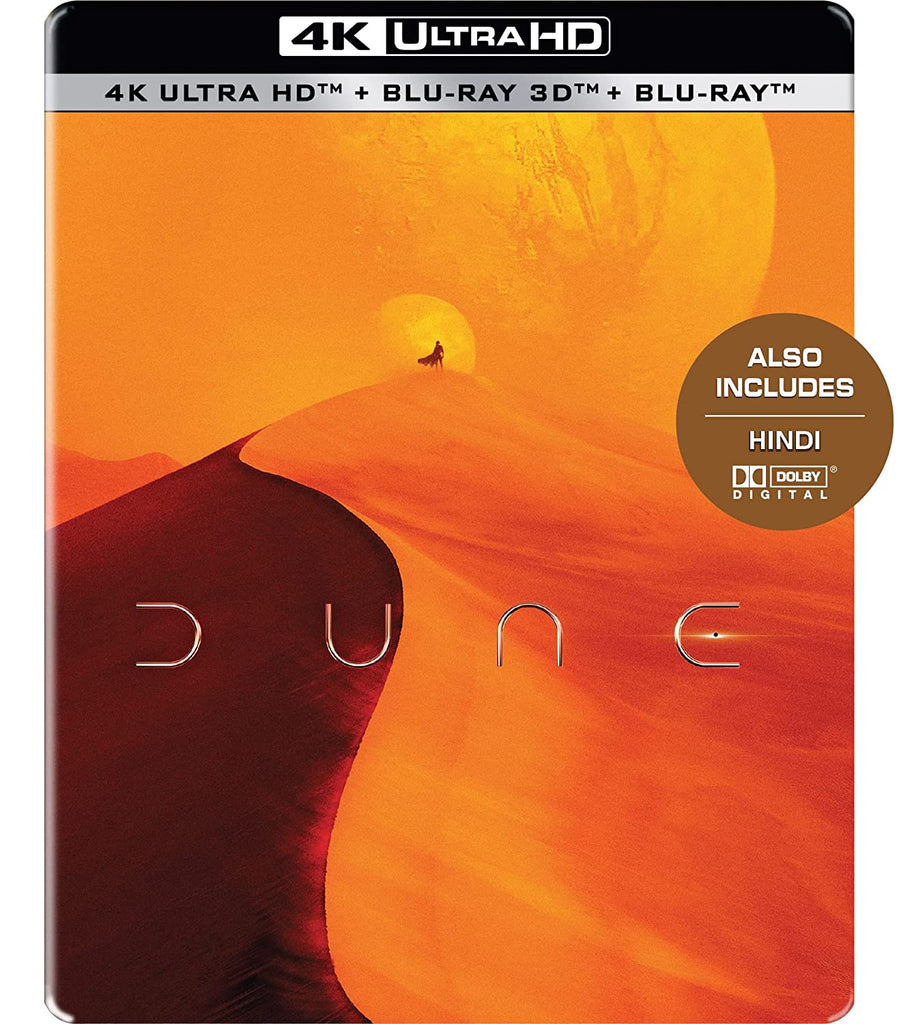 Dune (Steelbook) (4K UHD + Blu-ray 3D + Blu-ray) (3-Disc Box Set) (Blu-Ray)