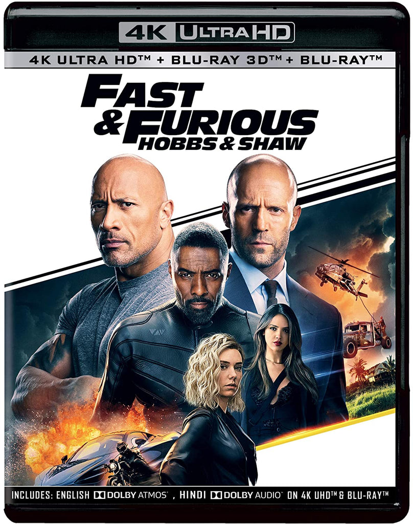 Fast & Furious Presents: Hobbs & Shaw (4K UHD + Blu-ray 3D + Blu-ray) (3-Disc) (Blu-Ray)