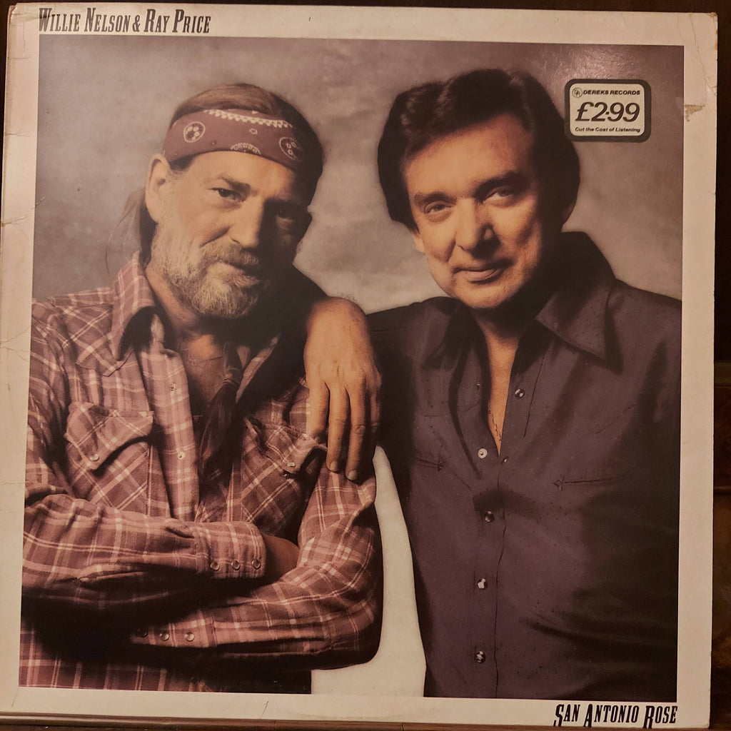 Willie Nelson & Ray Price – San Antonio Rose (Used Vinyl - VG+)