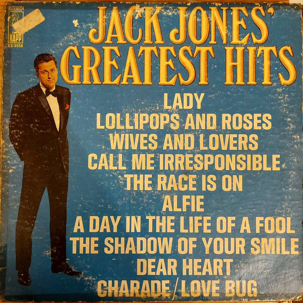 Jack Jones – Jack Jones' Greatest Hits (Used Vinyl - G)