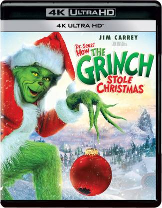 Dr. Seuss' How The Grinch Stole Christmas (4K UHD) (Blu-Ray)