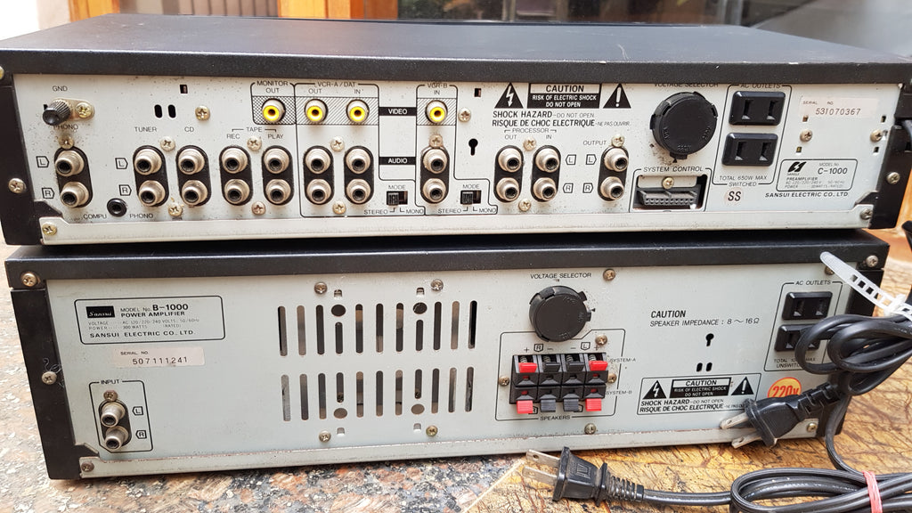 Sansui C1000 Pre Amplifier