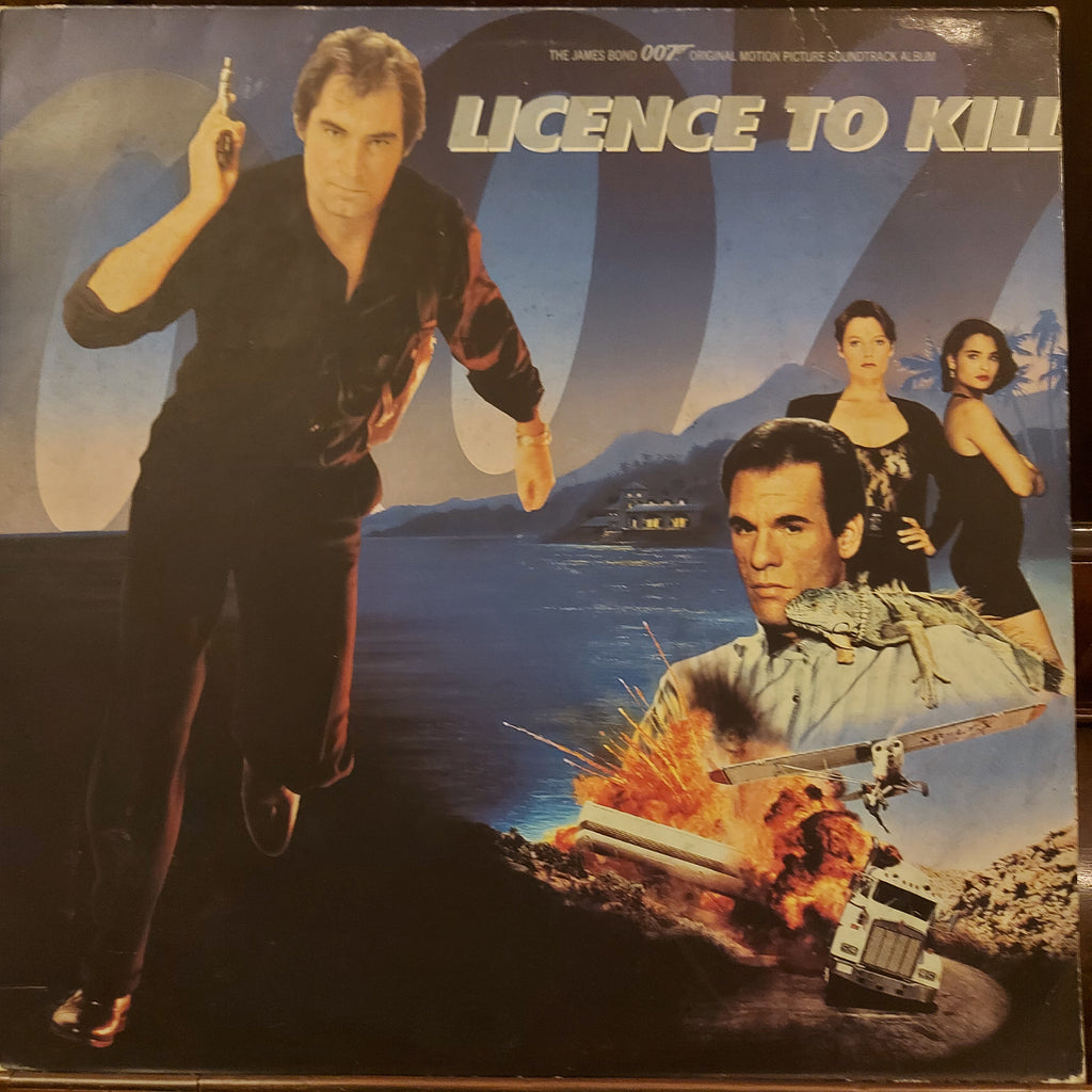 Various – Licence To Kill (The James Bond 007 Original Motion Picture Soundtrack Album) (Used Vinyl - VG)