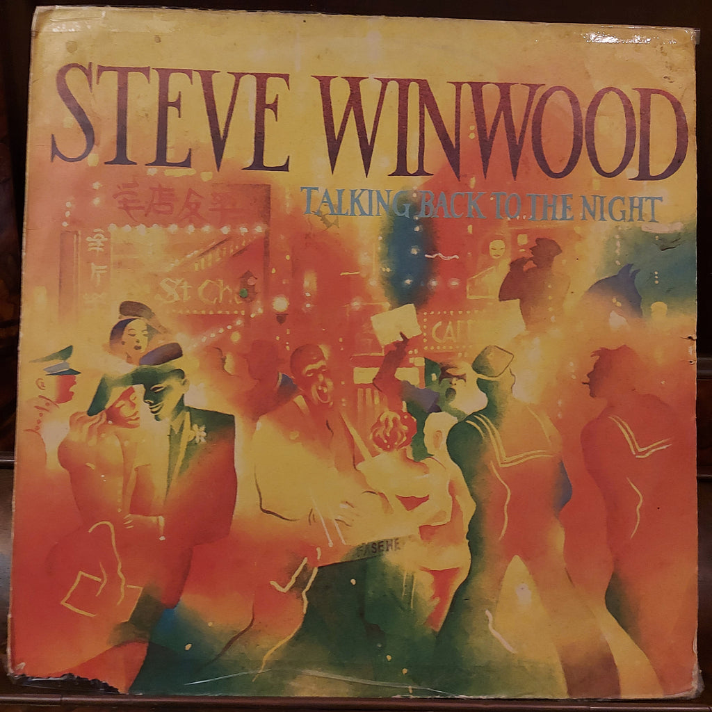 Steve Winwood ‎– Talking Back To The Night (Used Vinyl - VG)