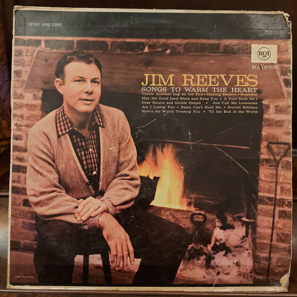Jim Reeves – Songs To Warm The Heart (Used Vinyl - VG)
