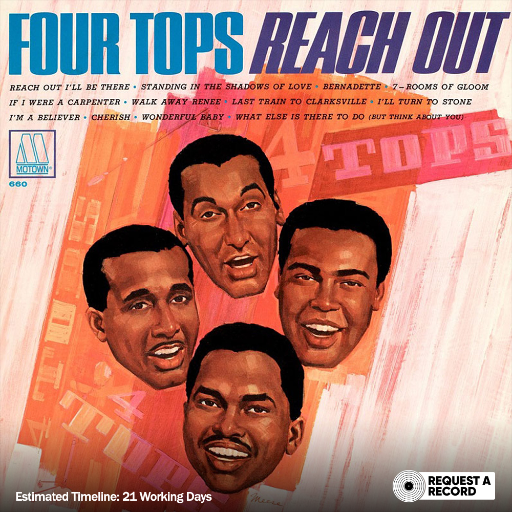 Four Tops – Reach Out (Arrives in 12 days)