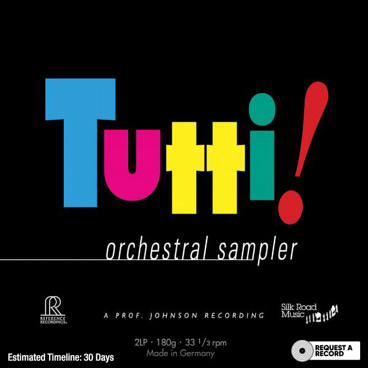 Various - Tutti Orchestral Sampler (Arrives in 30 days)